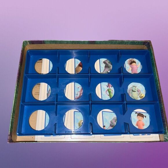 NEW Monsters Inc Scare Pairs Matching Card Game Disney Pixar Open Box - Picture 4 of 5